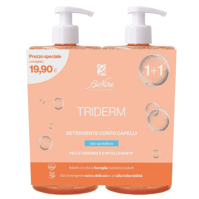 BioNike Triderm Bipack – Detergente e Crema