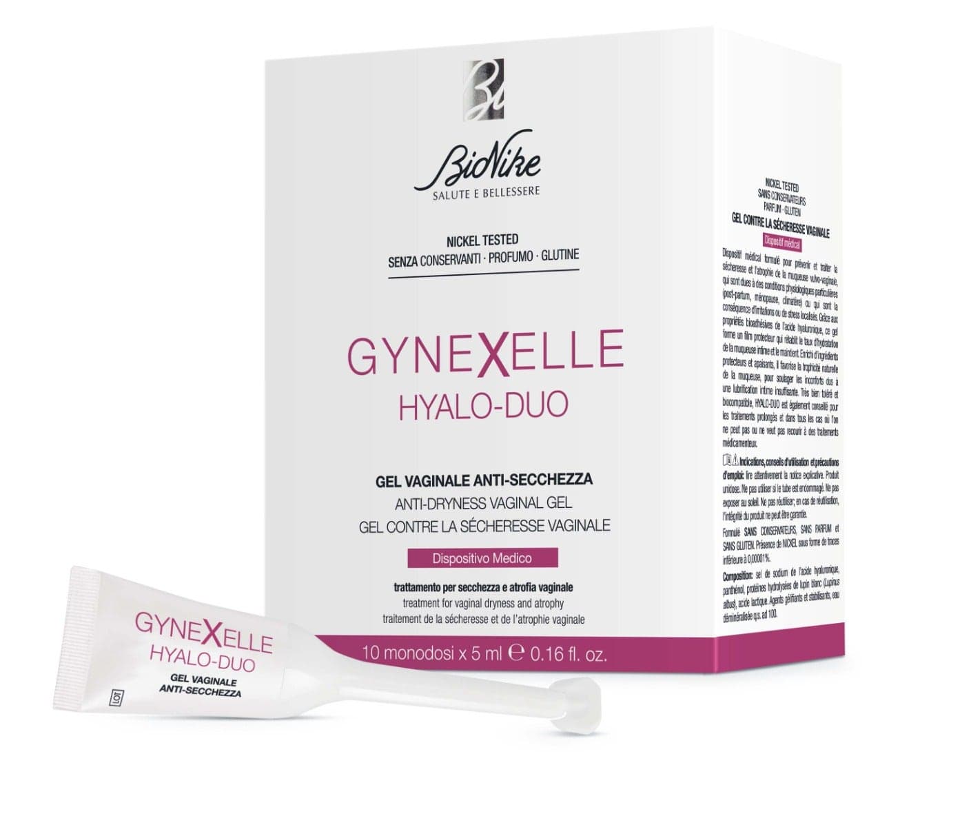 Gynexelle Hyalo-Duo – Gel Intimo, 10 Bustine