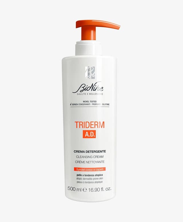 BioNike Triderm AD Crema Detergente – 490 ml