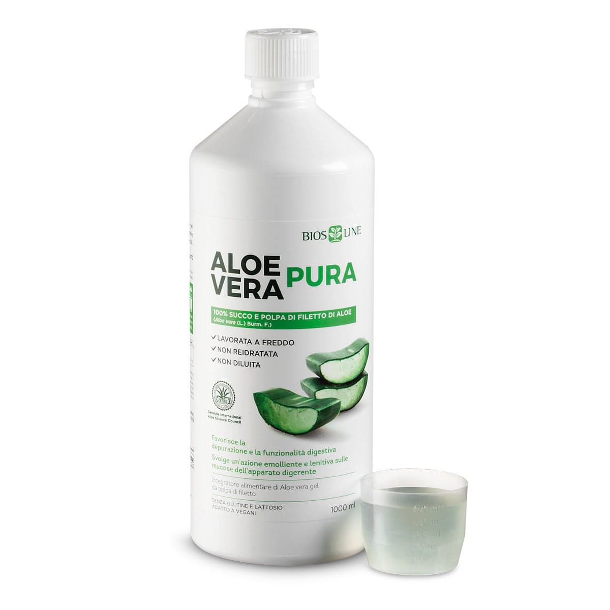 Aloe Vera Pura Polpa – 1 Liter Bioslin