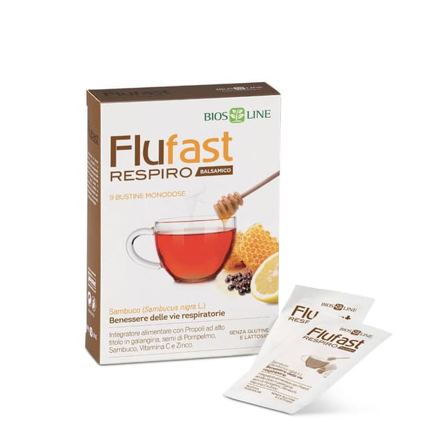Flufast Apix Respiro Propoli + Vitamina C – 9 Bustine