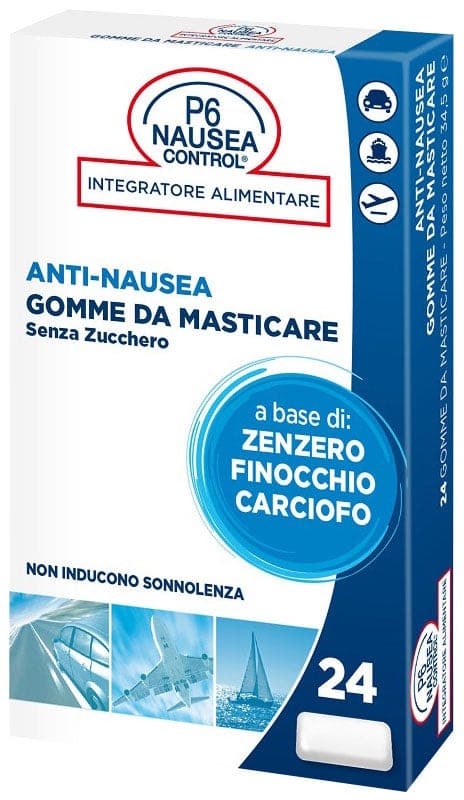 P6 Nausea Control Kautabletten – 24 Stück
