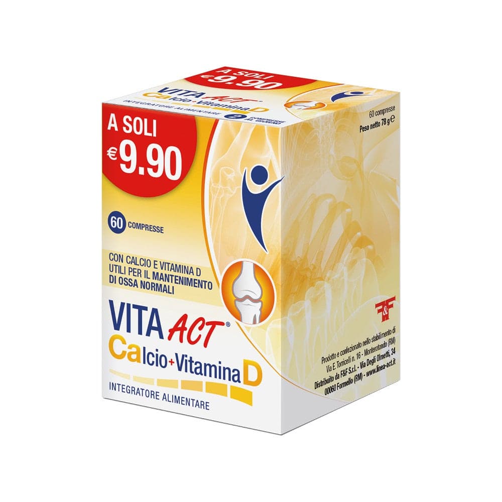 Vita Act Calcium + Vitamin D – 60 Tabletten