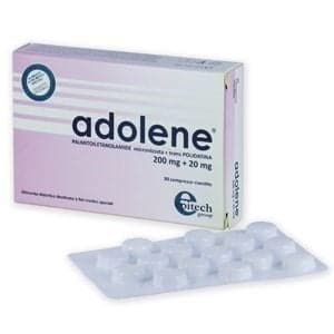 Adolene 200 mg + 20 mg – 30 compresse