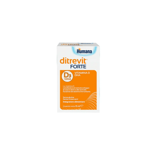 Ditrevit Forte Omega-3 DHA + Vitamina D3 – 15 ml gocce