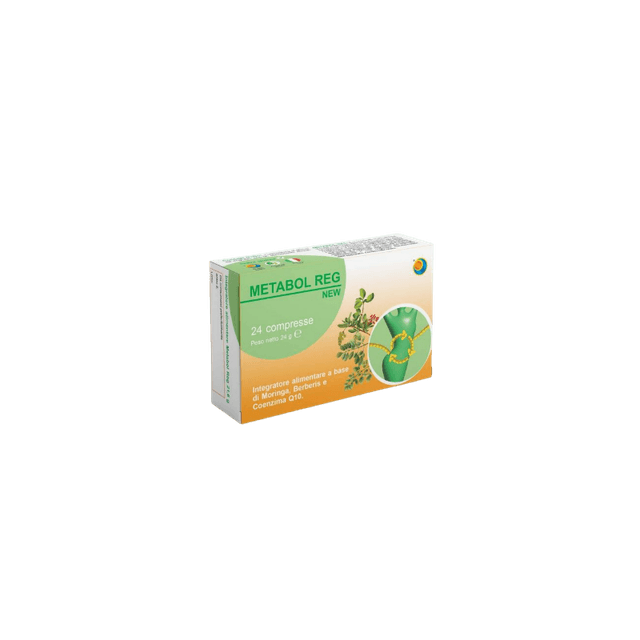 Metabol Reg New Berberina 176,5 mg + Coenzima Q10 – 24 Compresse | Herboplanet