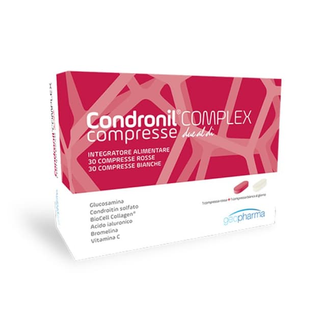 Condronil Complex Condroitina + Collagene – 60 compresse