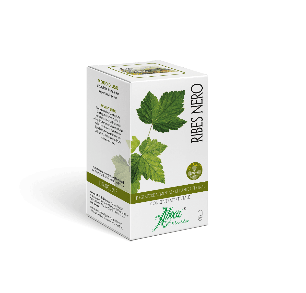 Ribes Nero Concentrato Total – 50 bustine Aboca