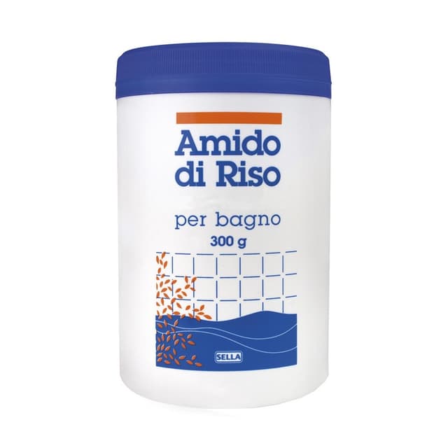 Amido Riso Bagno polvere – 300 g Sella
