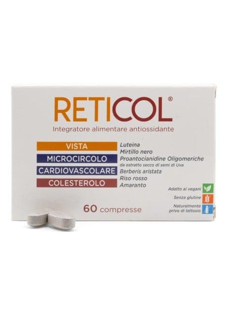 Reticol Luteina + Mirtillo – 60 compresse