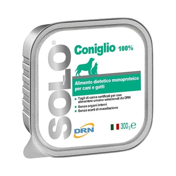 Solo Coniglio Cani & Gatti – 300 g