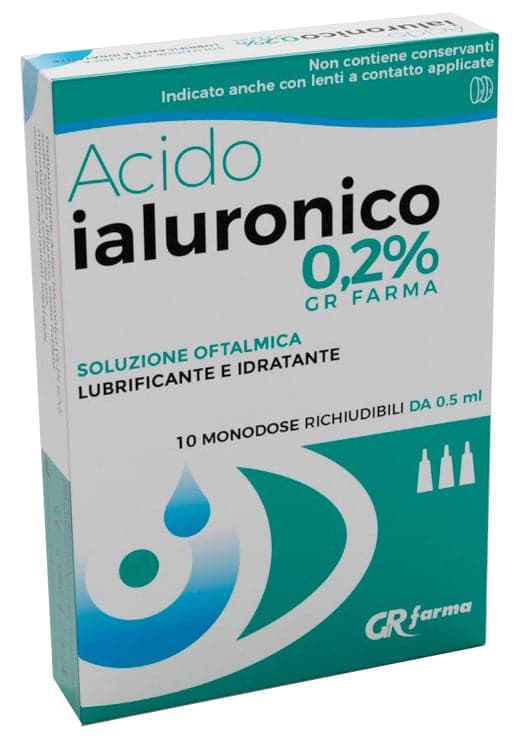 Hyaluronsäure 0,2% Augentropfen