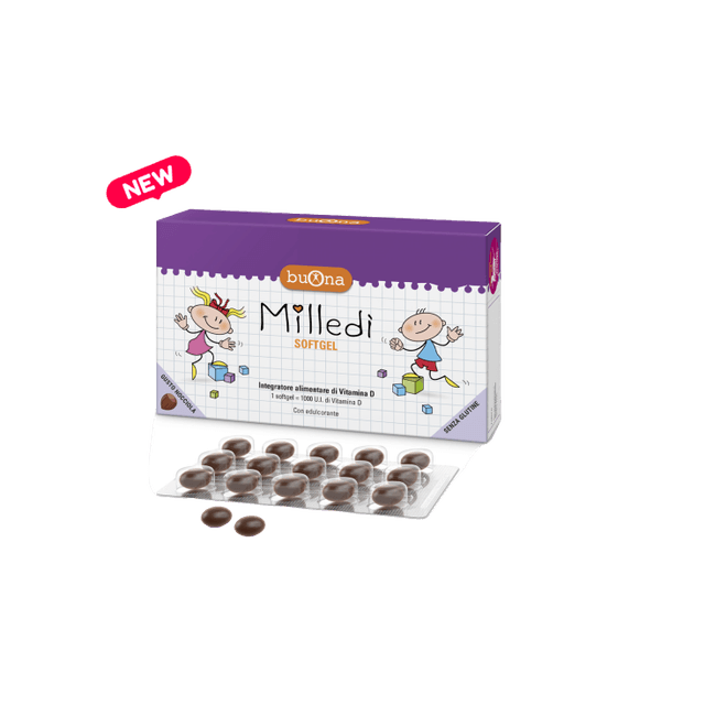Milledi' Vitamina D3 – 30 capsule softgel