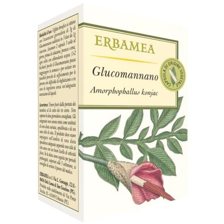 Glucomannano Erbamea – 50 compresse