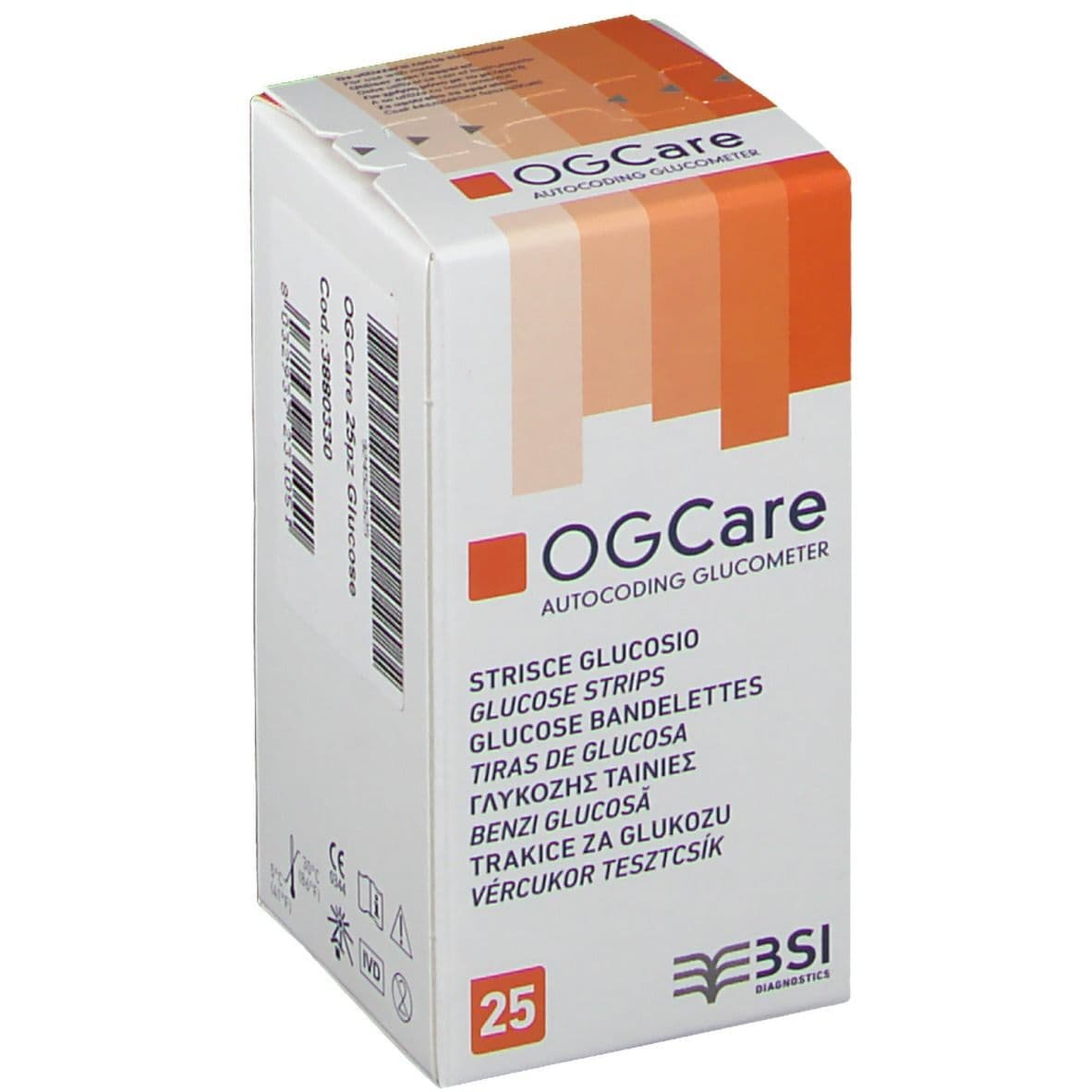 OGCARE GLICEMIA 25STR