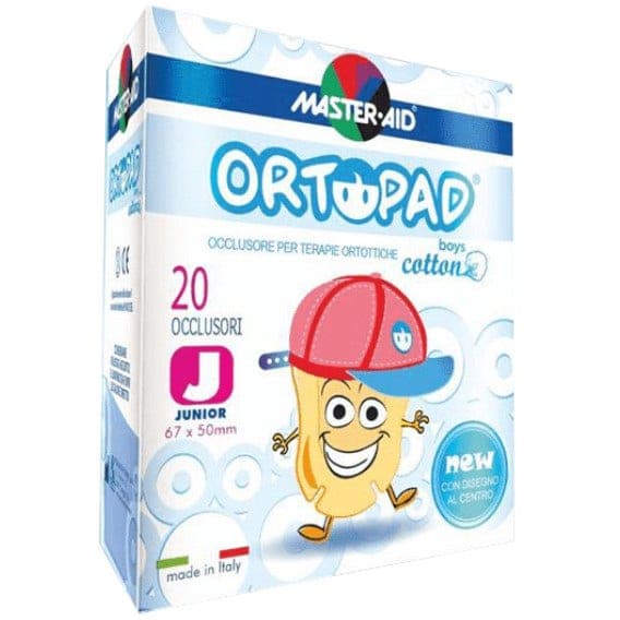 Ortopad Ceram Augenklappe Boys Junior – 20 Stück