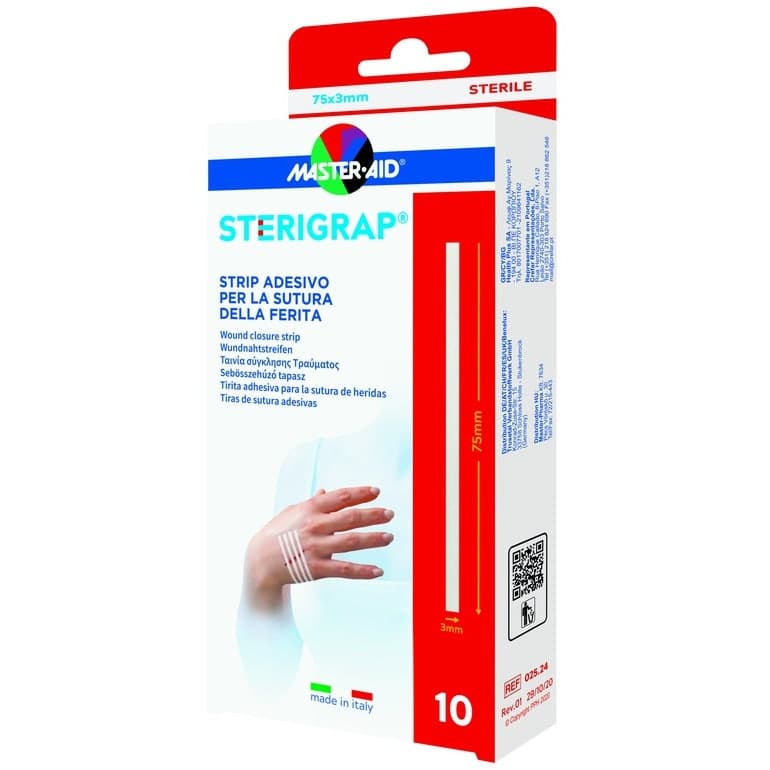 Sterigrap Str 75x3 mm – Sterile Wundstreifen