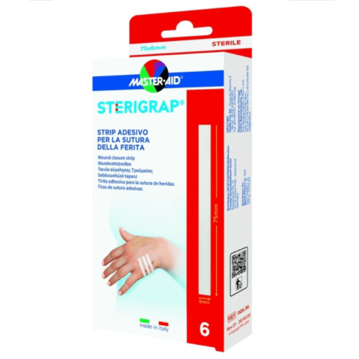 Sterigrap Str 75x6 mm – Sterile Wundverschlussstreifen