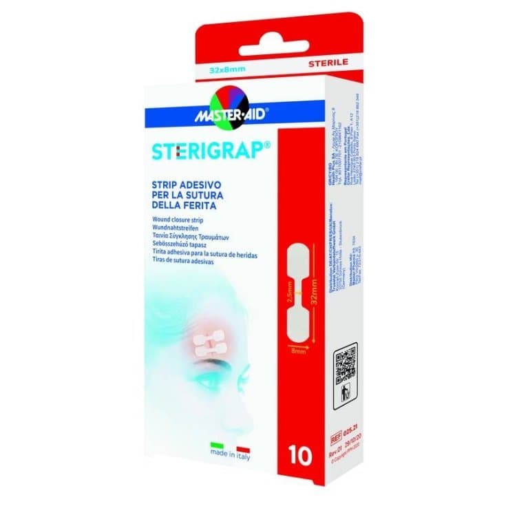 Sterigrap Str 32x8 mm – Sterile Wundverschlussstreifen