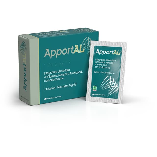 Apportal L-arginina + L-carnitina – 14 bustine