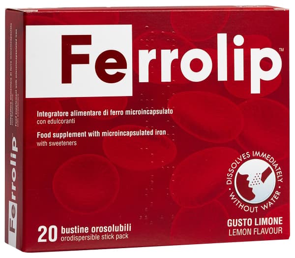 Ferrolip Orosolubile Ferro – 20 bustine