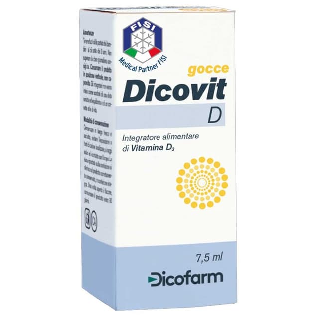 Dicovit D Vitamina D3 + Calcio – 7,5 ml