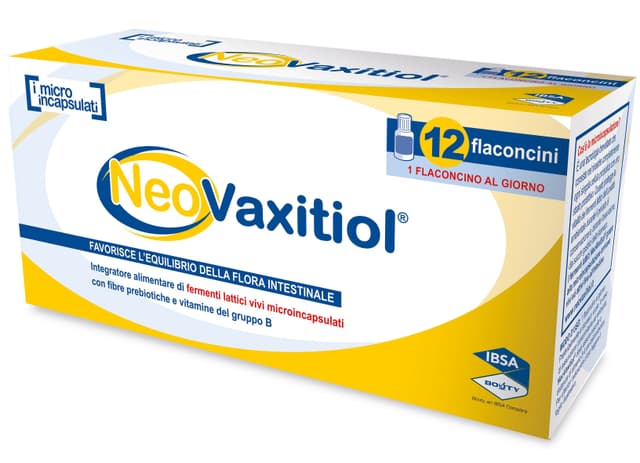 Neovaxit Fermenti lattici probiotici + Complesso vitaminico B – 12 fiale da 10 ml