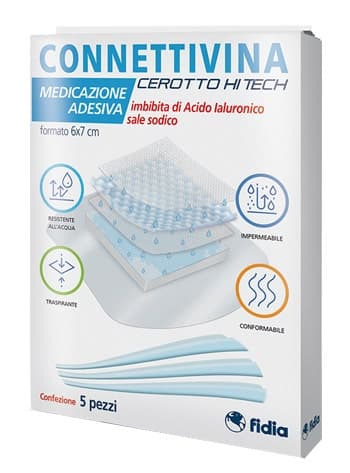 Connettivina Bio Cer HiTec – 6x7 cm Pflaster