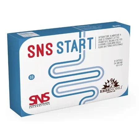 SNS Start Saccharomyces boulardii + Fermenti lattici probiotici – 8 capsule