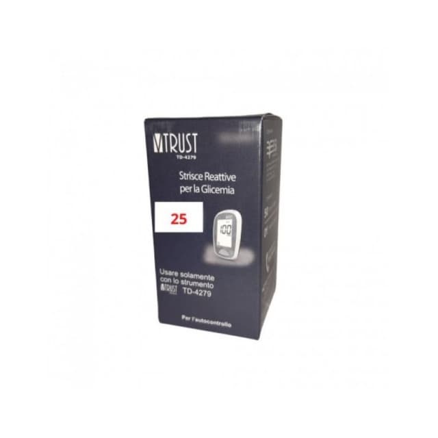 VTRUST Strisce Reattive Glicemia – 25 pezzi