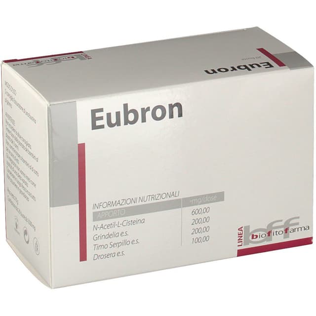 Eubron N-acetilcisteina – 20 bustine da 3,5 g