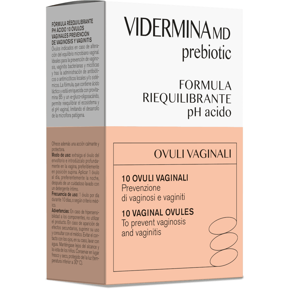 Vidermina Prebiotic Ovuli – 10 Stück