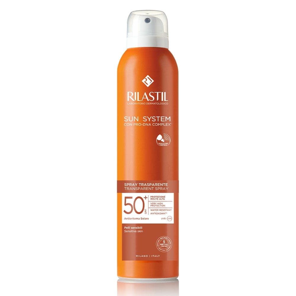 Rilastil Sun Sys Transparent SPF50+ – Crema solare