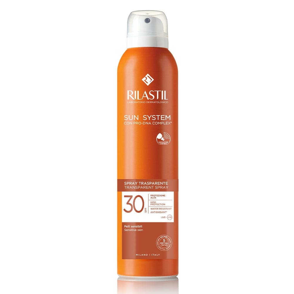 Rilastil Sun Sys Transparent SPF30 – Crema solare