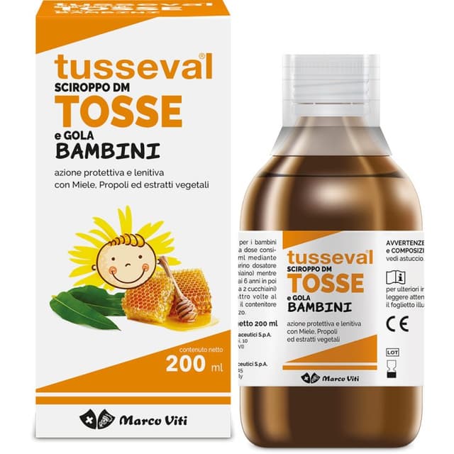 Marco Viti Tusseval Sciroppo Tosse Bambini