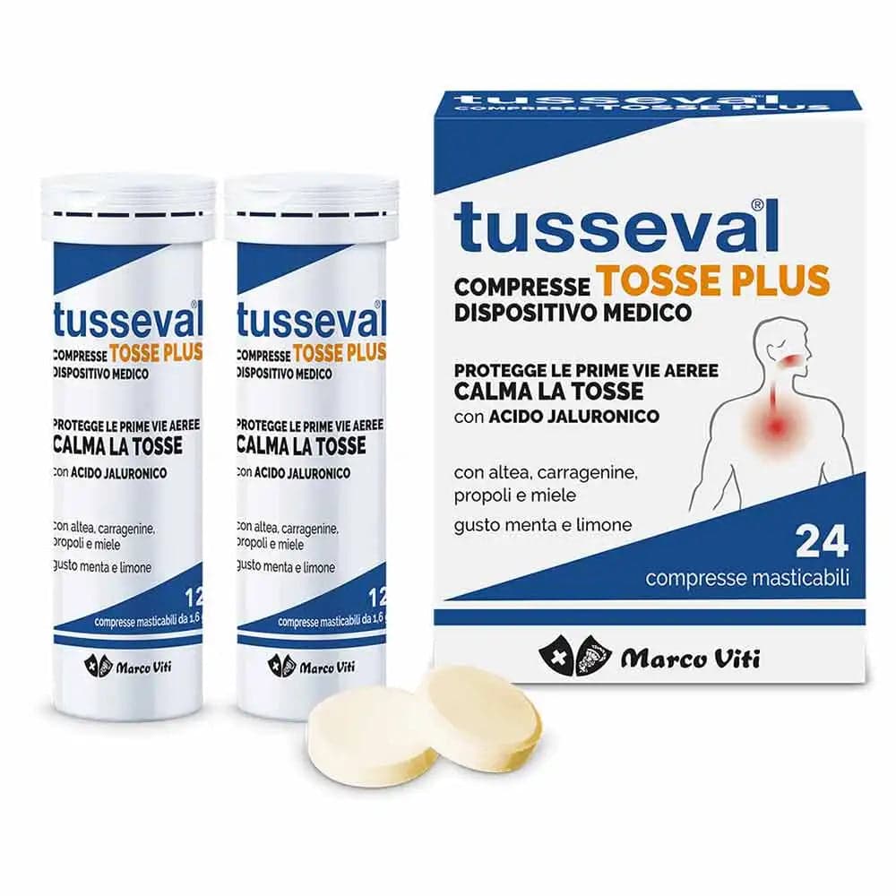 Tusseval Tosse Plus – 24 compresse