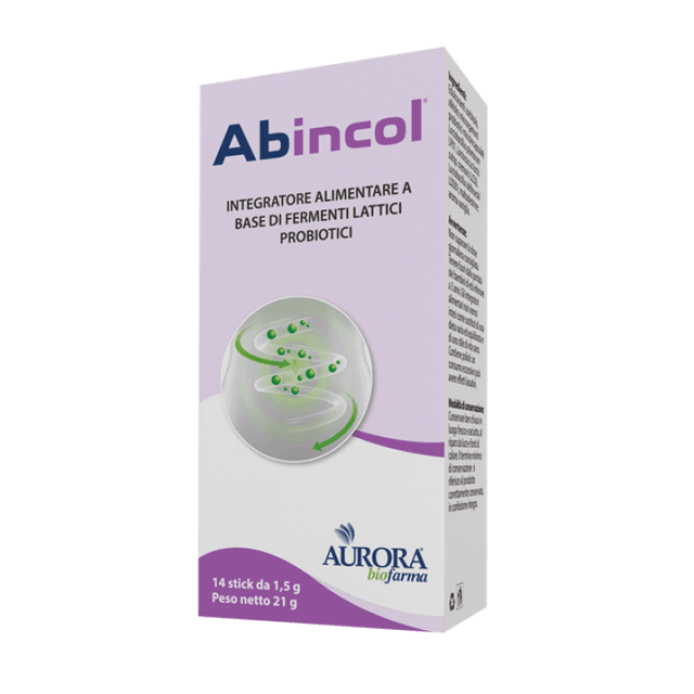 ABINCOL Fermenti lattici probiotici – 14 bustine orosolubili