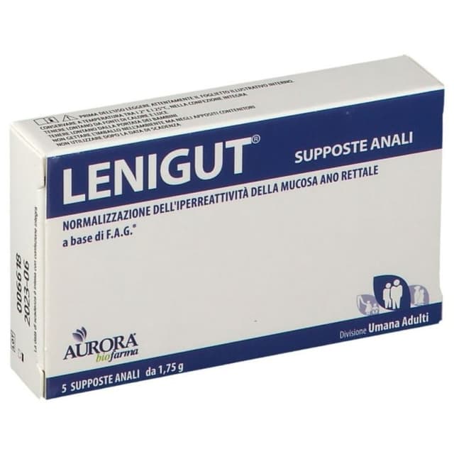 Lenigut Supposte Anali – 5 pezzi