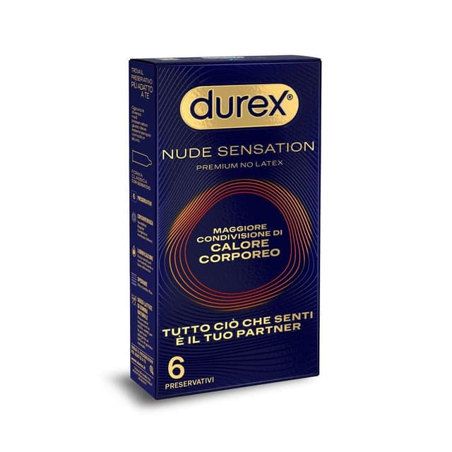 Durex Nude Sensation 6 pezzi – Preservativi