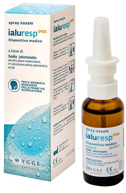 Ialuresp Iper Spray – 30 ml hypertonische Nasenspülung