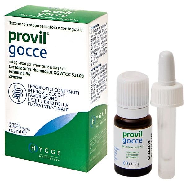 Provil Gocce 10 ml + Stick pack Zenzero + Vitamina B6