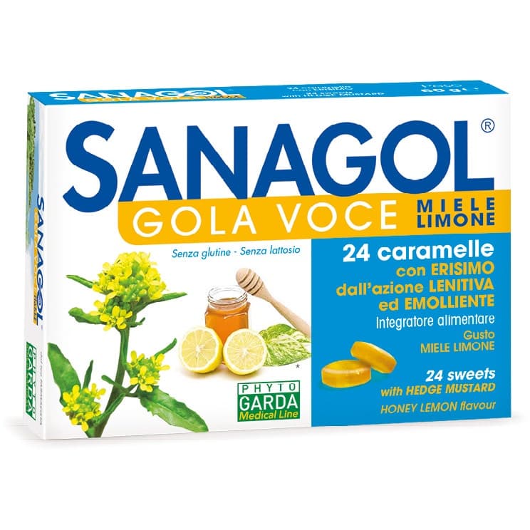 SANAGOL Gola Voce Mie Lim – 24 caramelle