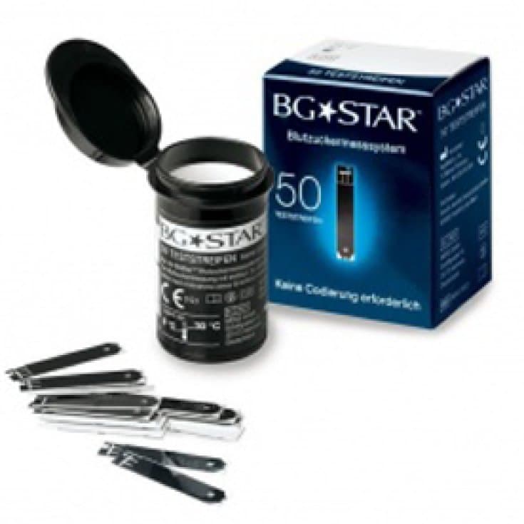 BGStar MyStarExtra Strisce Reattive – 50 pezzi
