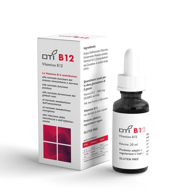 B12 Vitamina B12 – 20 ml gocce