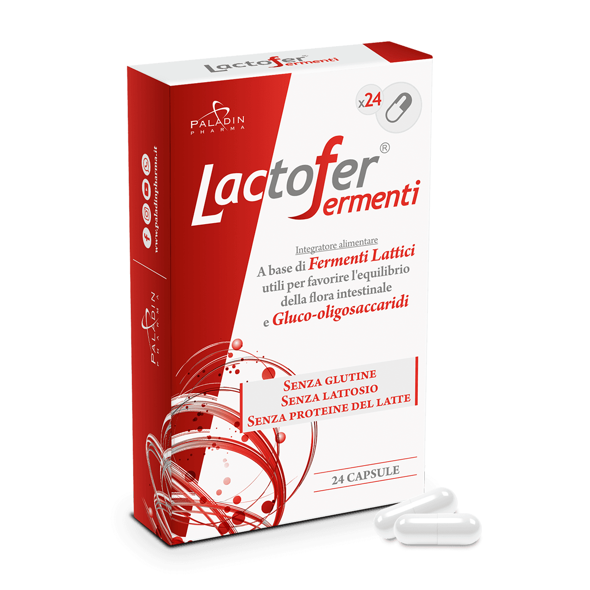 Lactofer Fermenti – 24 capsule
