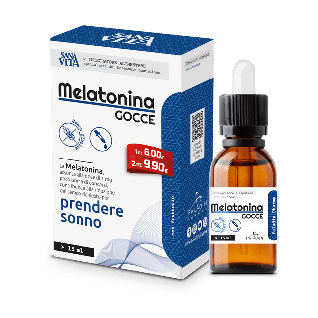 Sanavita Melatonin Gocce – 15 ml