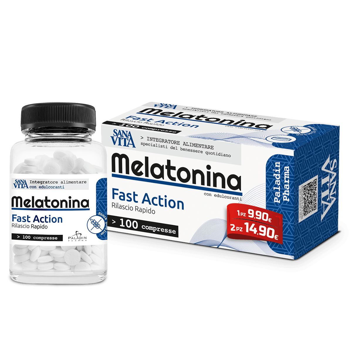 Sanavita Melatonin – 100 compresse