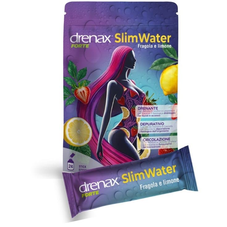 Drenax Forte Slim Water – Erdbeere/Zitrone