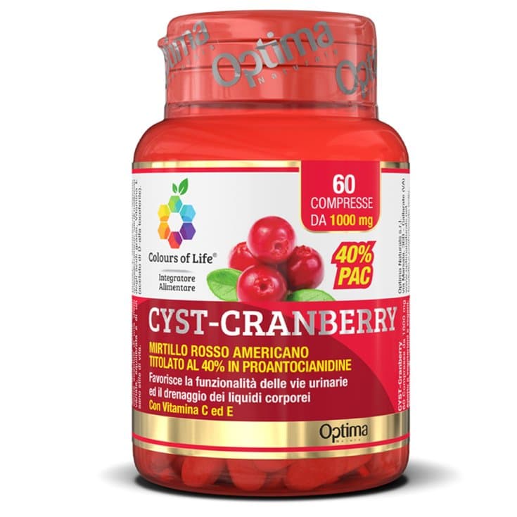 Cranberry mit Vitamin C – 60 Tabletten Optima