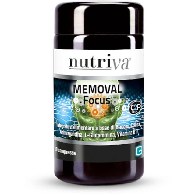 Nutriva Memoval Focus Colina + Ashwagandha – 30 Compresse